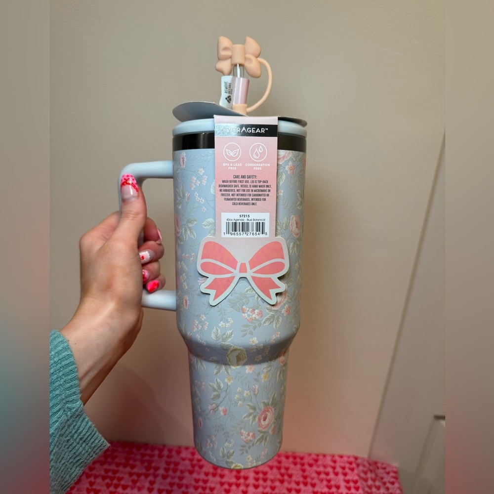 Hydragear Floral Bow Tumbler 40oz